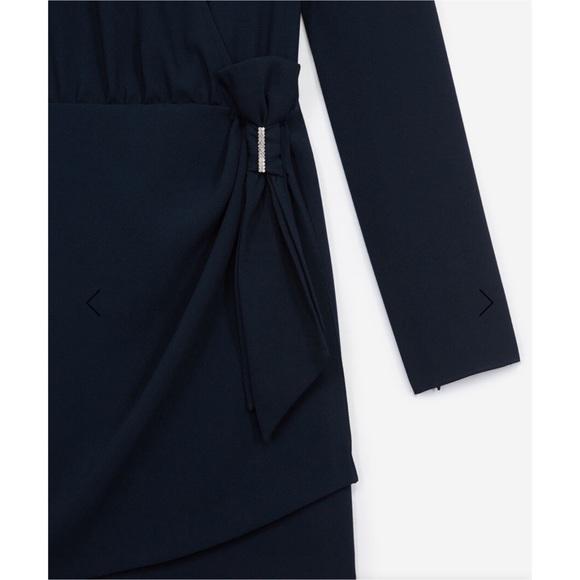 The Kooples 2024 Sz 1 Navy Dress with Sleeves - Picture 3 of 16